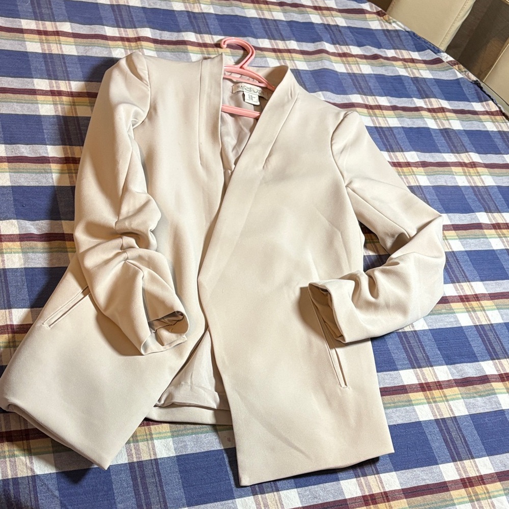 Rachel Zoe Cream Blazer